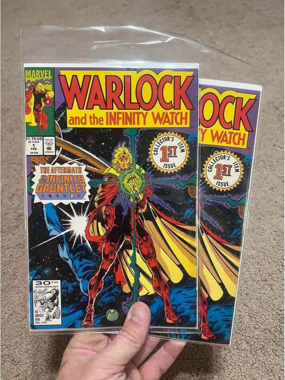 Vintage Comic Book Lot Including Warlock, Werewolf by Night, Shazam, Batman, X-F